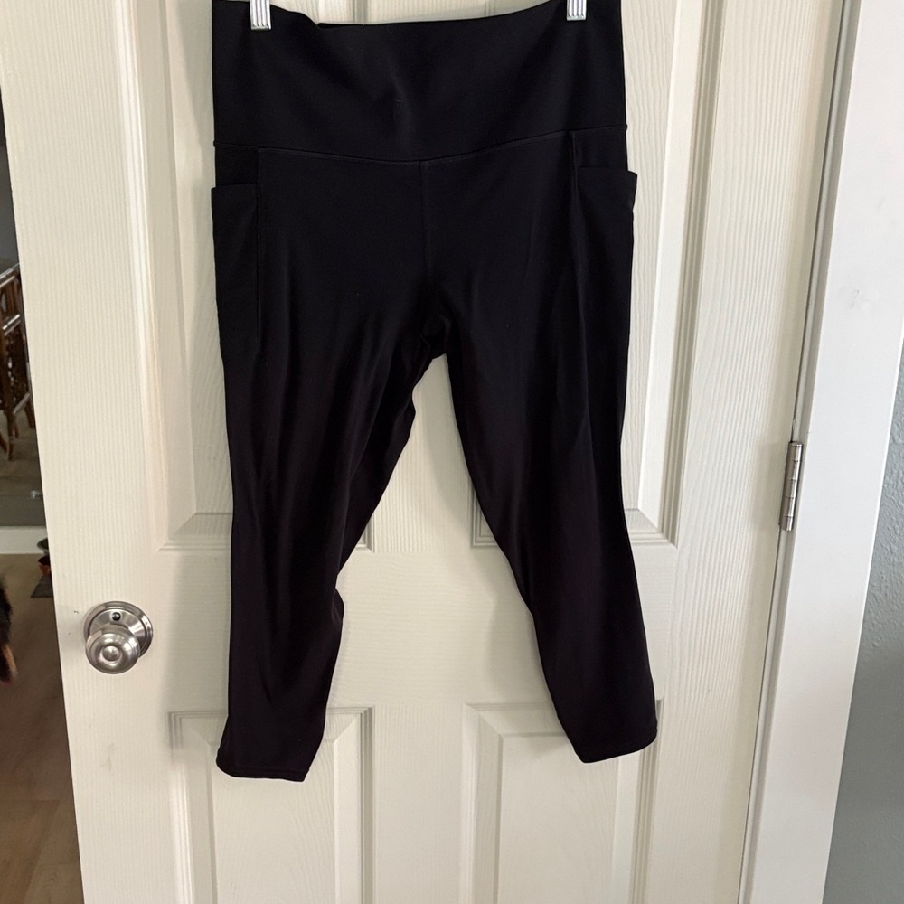 Athelta Black Women's High-Waist Leggings